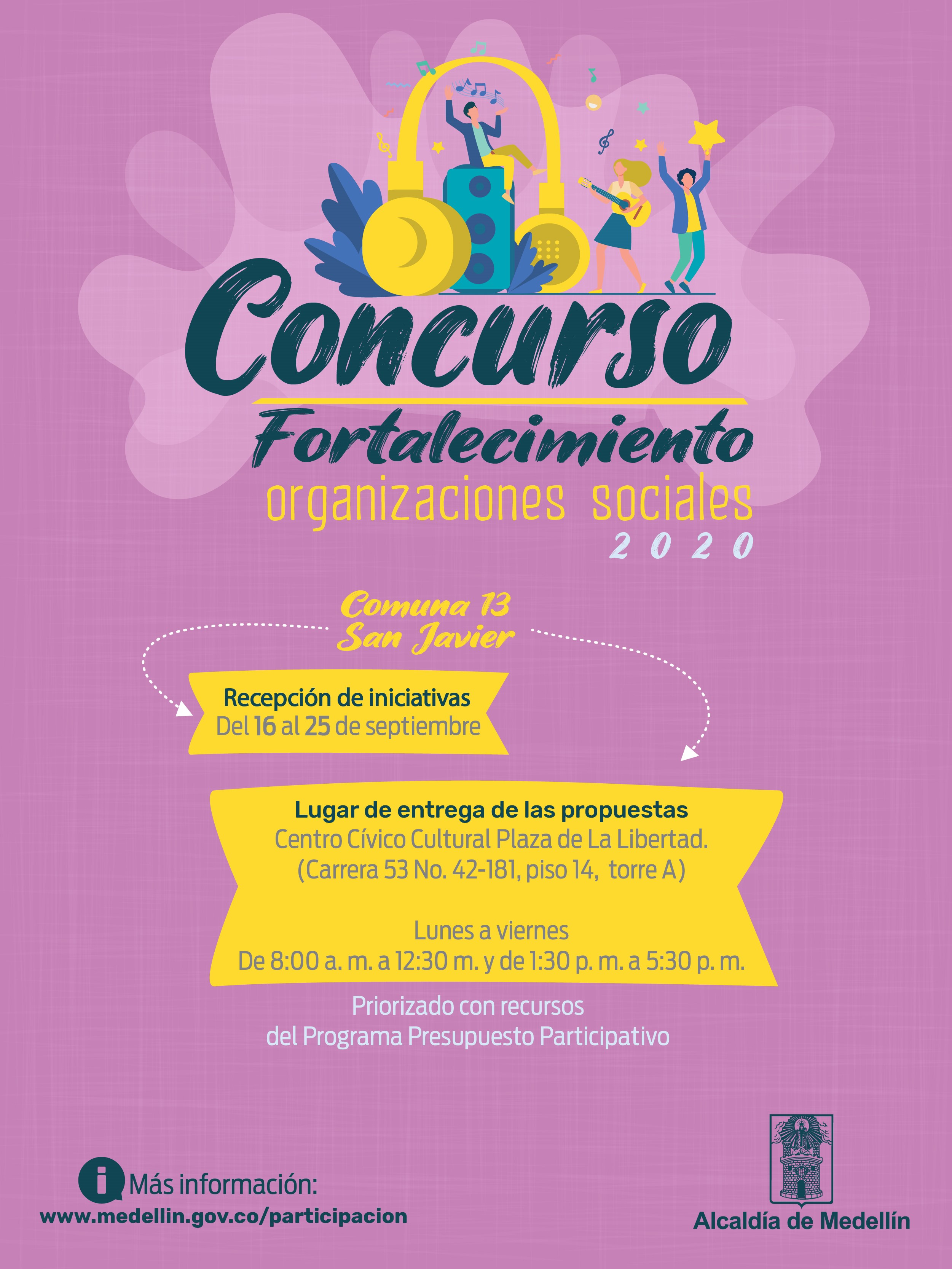 Concurso Fortalecimiento Organismos y Redes Sociales 2020